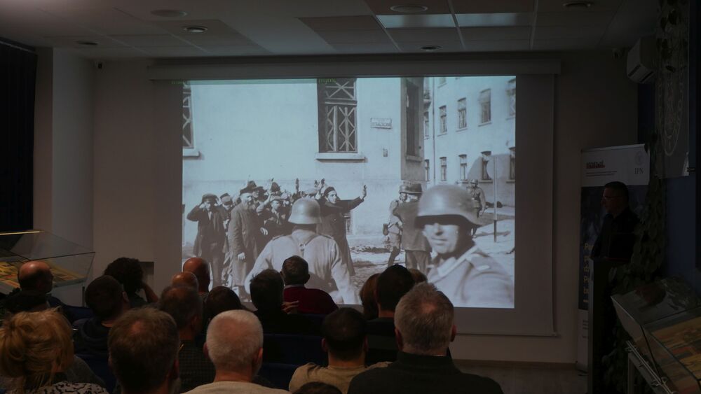 Wykład Adama Kurusa. Fot. Kamil Langier