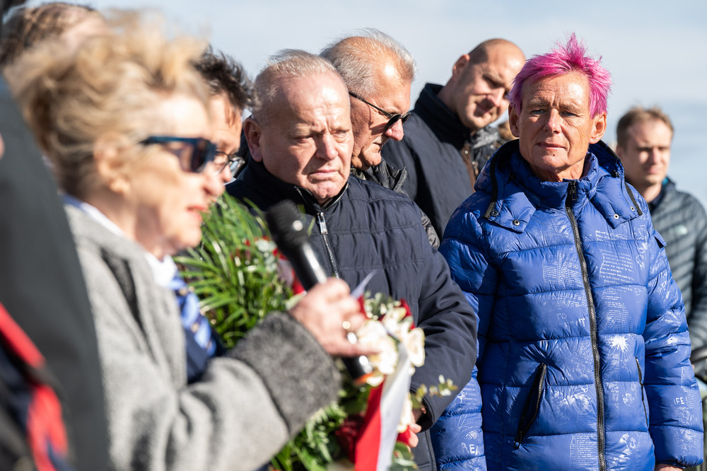 Uroczystość oznaczenia znakiem pamięci „Tobie Polsko” grobu uczestniczki III powstania śląskiego hm. Wandy Jordan-Łowińskiej – Katowice. Fot.: IPN Krzysztof Łojko