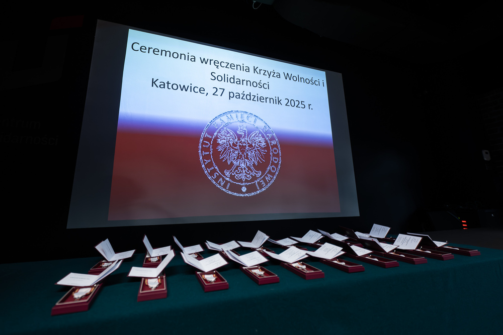 Uroczystość wręczenia Krzyży Wolności i Solidarności. Fot.: IPN Krzysztof Łojko