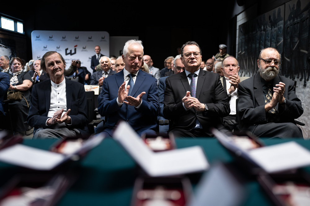 Uroczystość wręczenia Krzyży Wolności i Solidarności. Fot.: IPN Krzysztof Łojko