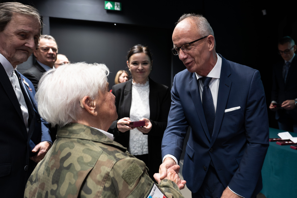 Uroczystość wręczenia Krzyży Wolności i Solidarności. Fot.: IPN Krzysztof Łojko