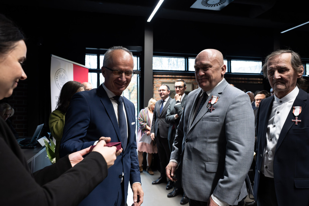 Uroczystość wręczenia Krzyży Wolności i Solidarności. Fot.: IPN Krzysztof Łojko