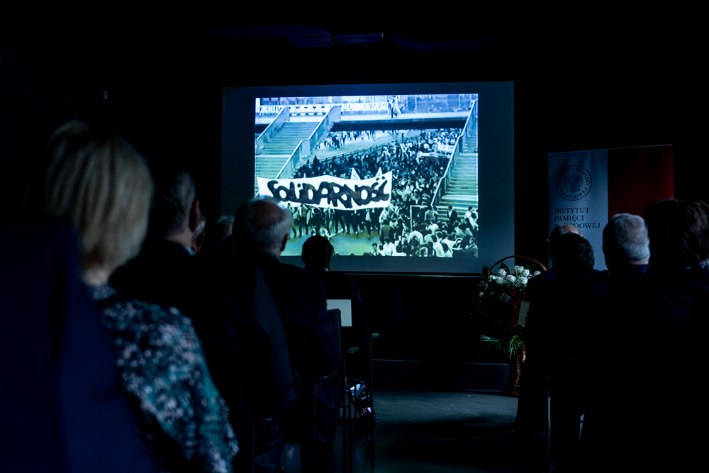 Uroczystość wręczenia Krzyży Wolności i Solidarności. Fot.: IPN Krzysztof Łojko