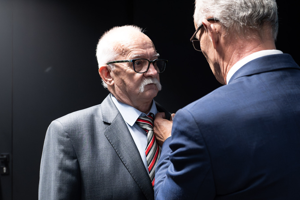 Galeria odznaczonych podczas uroczystości wręczenia Krzyży Wolności i Solidarności. Fot.: IPN Krzysztof Łojko