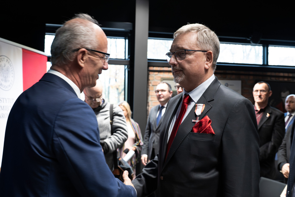 Galeria odznaczonych podczas uroczystości wręczenia Krzyży Wolności i Solidarności. Fot.: IPN Krzysztof Łojko