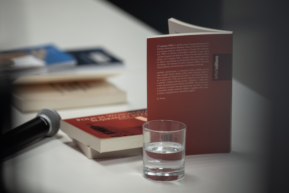 Prezentacja publikacji „Policja Województwa Śląskiego 1922-1939. Powstanie i organizacja”. Fot.: IPN Krzysztof Łojko
