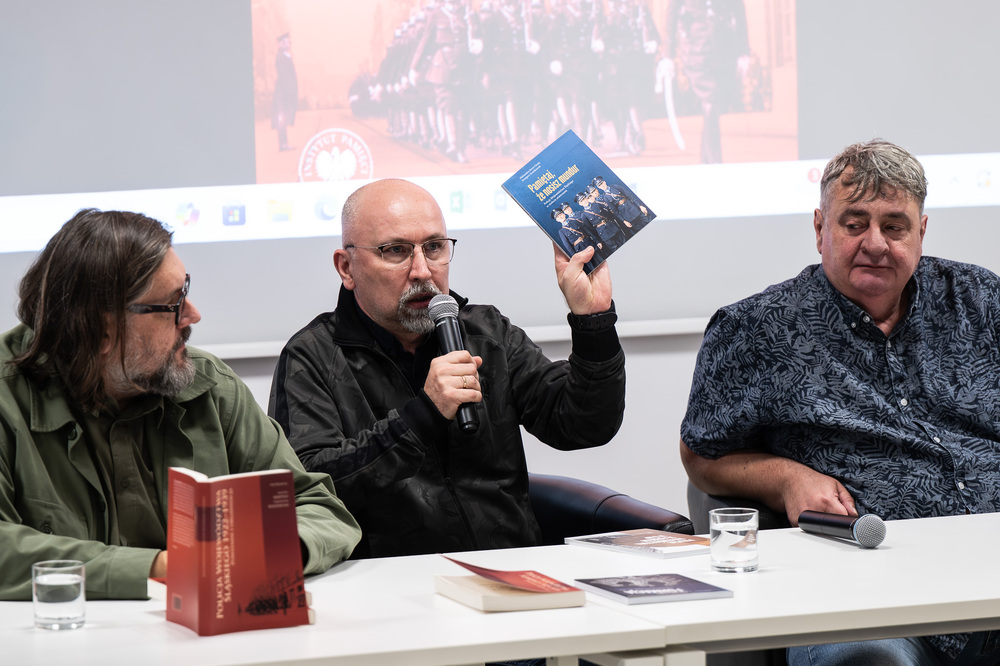 Prezentacja publikacji „Policja Województwa Śląskiego 1922-1939. Powstanie i organizacja”. Fot.: IPN Krzysztof Łojko