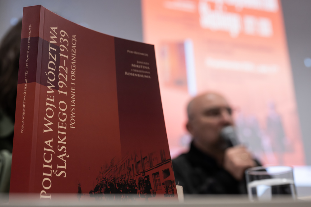 Prezentacja publikacji „Policja Województwa Śląskiego 1922-1939. Powstanie i organizacja”. Fot.: IPN Krzysztof Łojko