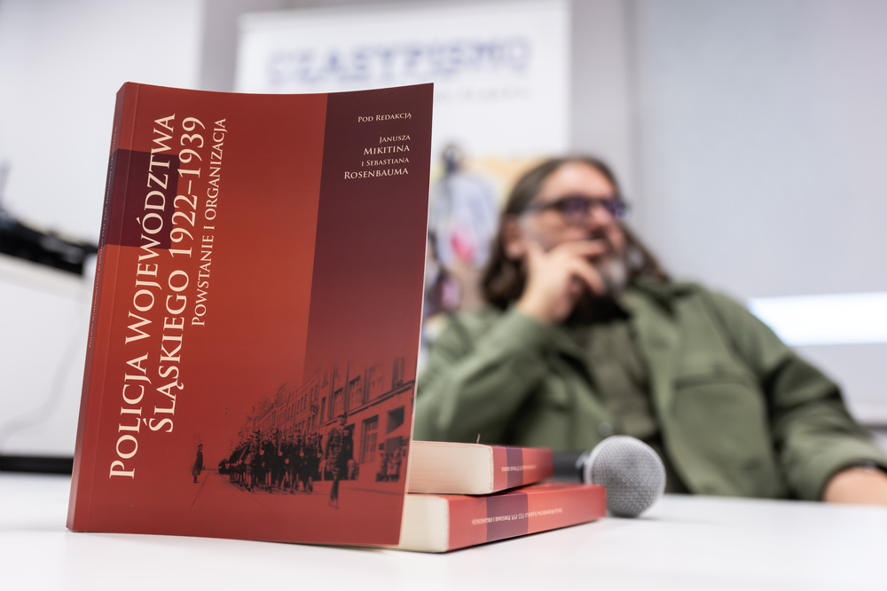 Prezentacja publikacji „Policja Województwa Śląskiego 1922-1939. Powstanie i organizacja”. Fot.: IPN Krzysztof Łojko