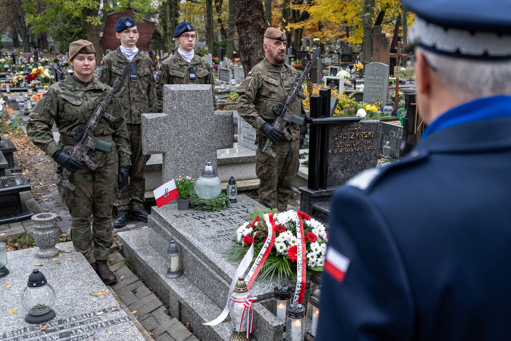 Pamiętamy o zmarłych, 30 października 2025. Fot.: IPN Krzysztof Łojko