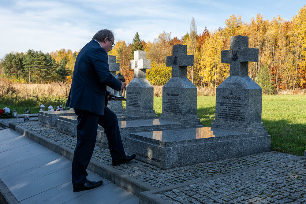 Pamiętamy o zmarłych, 31 października 2025. Fot.: IPN Krzysztof Łojko