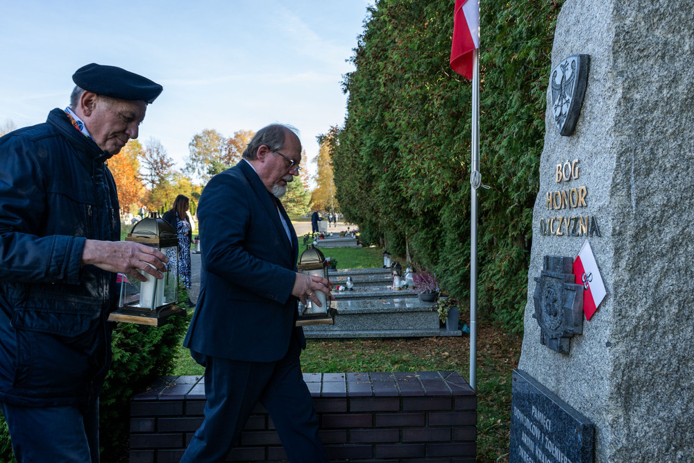 Pamiętamy o zmarłych, 31 października 2025. Fot.: IPN Krzysztof Łojko
