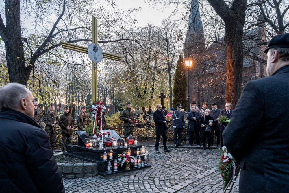 107. rocznica obrony Lwowa – Bytom, 31 października 2025. Fot.: IPN Krzysztof Łojko