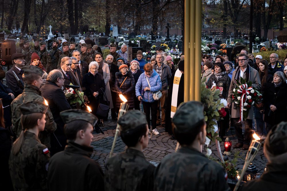 107. rocznica obrony Lwowa – Bytom, 31 października 2025. Fot.: IPN Krzysztof Łojko