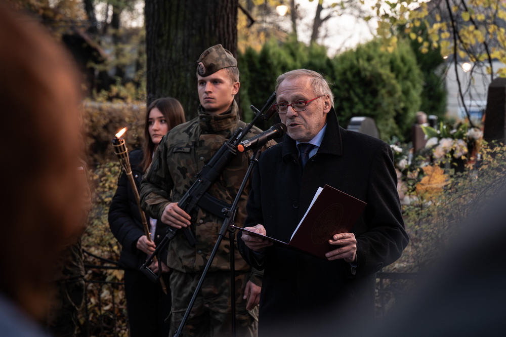 107. rocznica obrony Lwowa – Bytom, 31 października 2025. Fot.: IPN Krzysztof Łojko