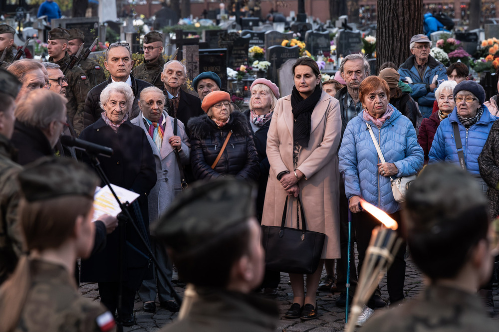 107. rocznica obrony Lwowa – Bytom, 31 października 2025. Fot.: IPN Krzysztof Łojko