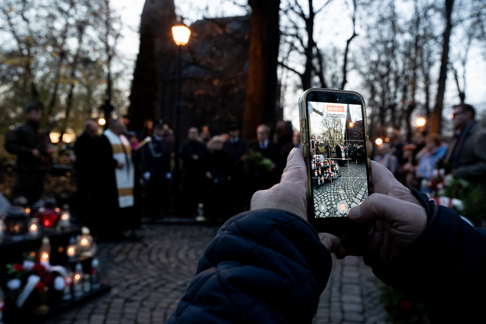 107. rocznica obrony Lwowa – Bytom, 31 października 2025. Fot.: IPN Krzysztof Łojko