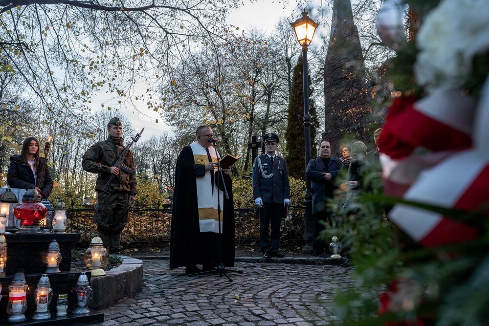 107. rocznica obrony Lwowa – Bytom, 31 października 2025. Fot.: IPN Krzysztof Łojko