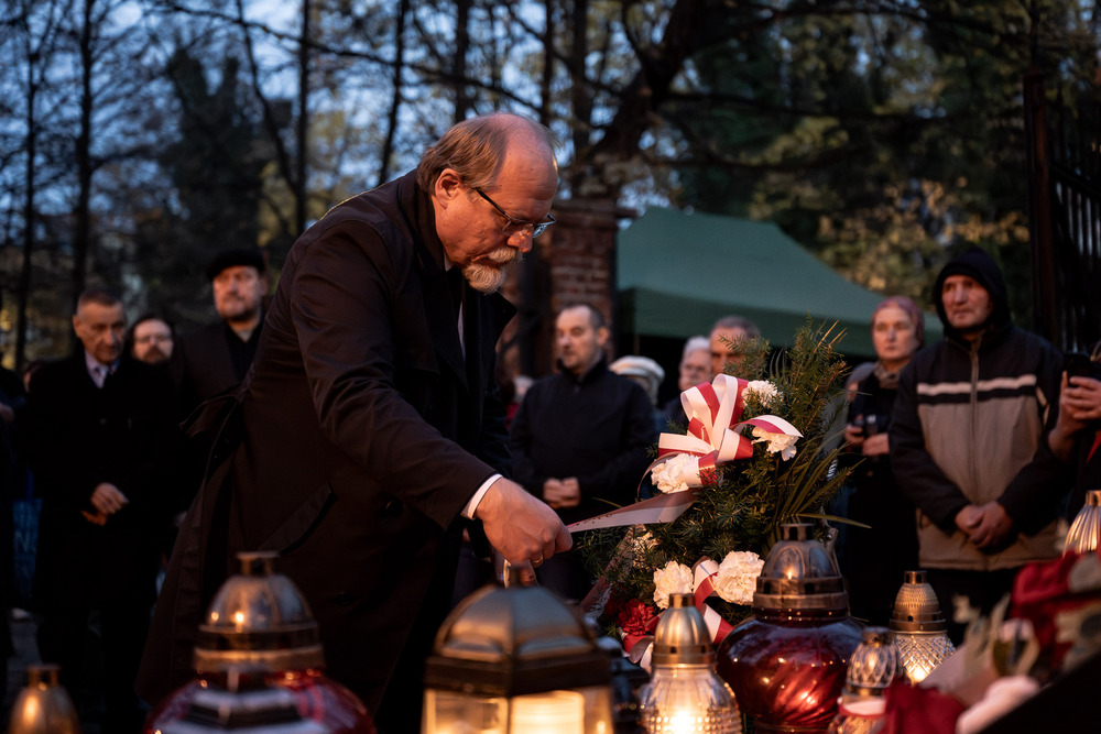 107. rocznica obrony Lwowa – Bytom, 31 października 2025. Fot.: IPN Krzysztof Łojko