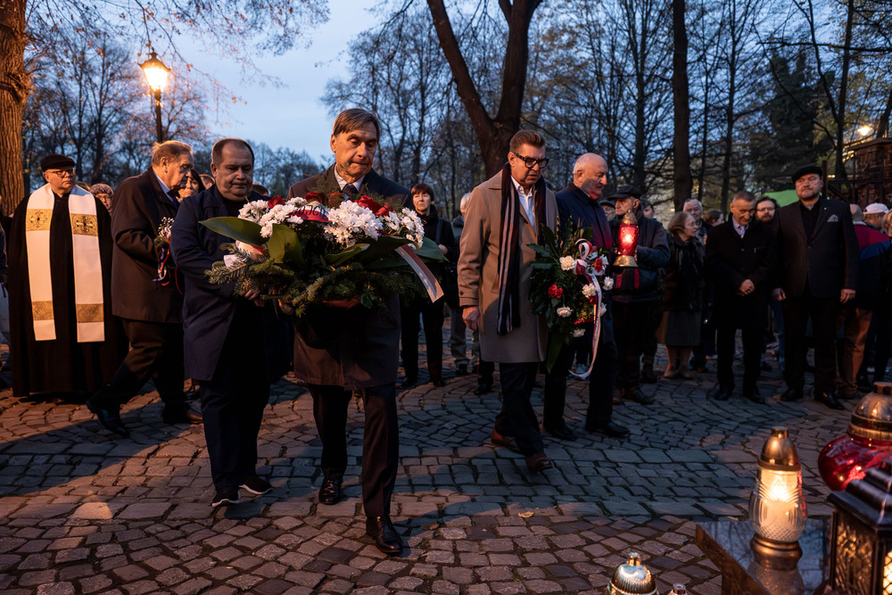 107. rocznica obrony Lwowa – Bytom, 31 października 2025. Fot.: IPN Krzysztof Łojko