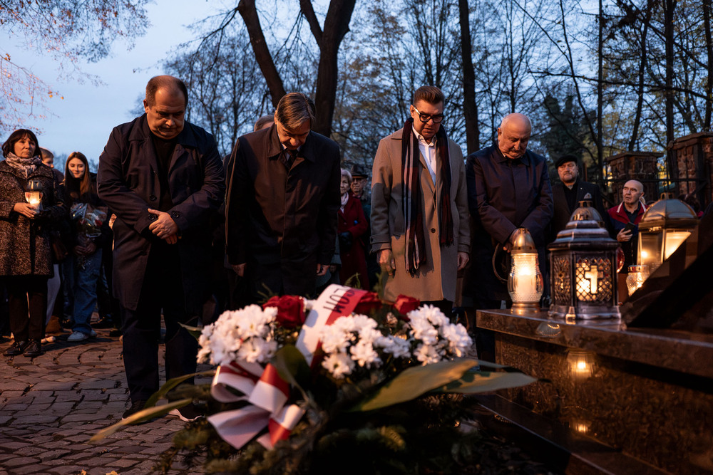 107. rocznica obrony Lwowa – Bytom, 31 października 2025. Fot.: IPN Krzysztof Łojko