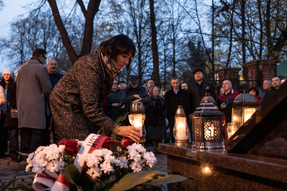 07. rocznica obrony Lwowa – Bytom, 31 października 2025. Fot.: IPN Krzysztof Łojko