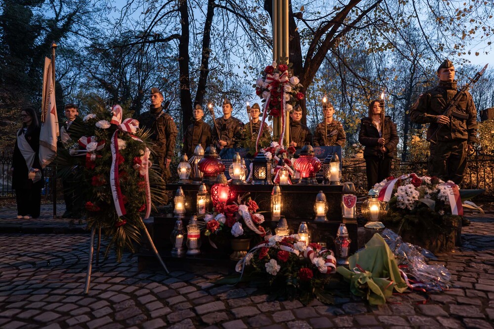 07. rocznica obrony Lwowa – Bytom, 31 października 2025. Fot.: IPN Krzysztof Łojko