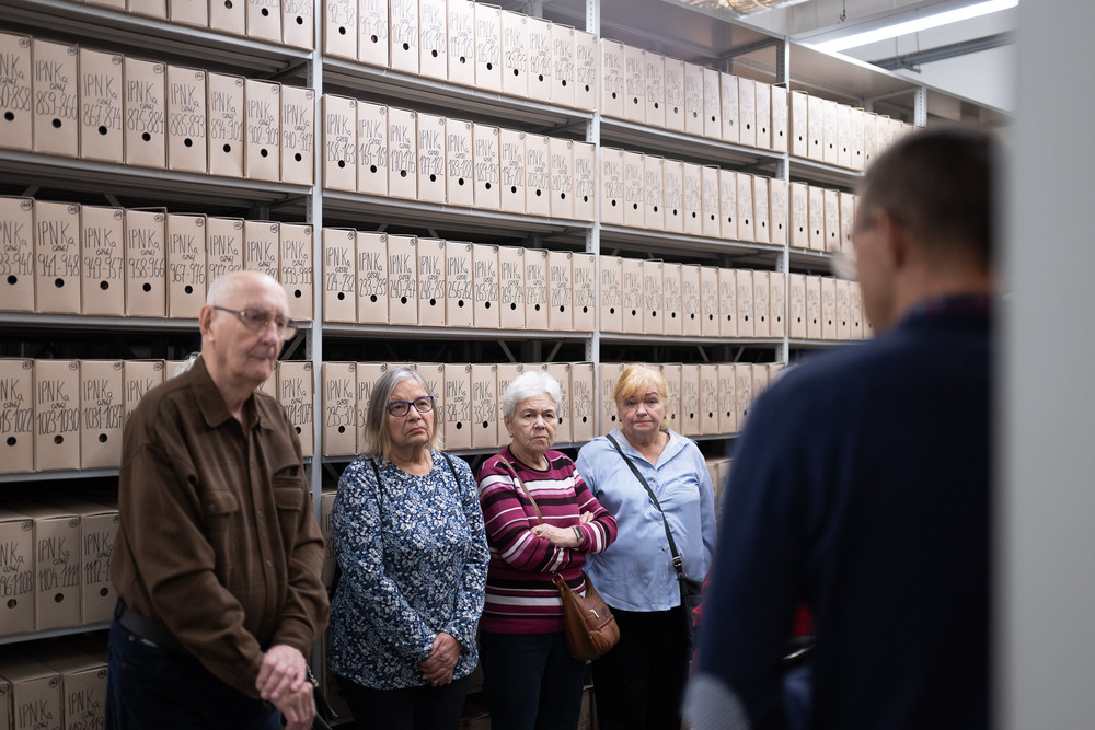 Zajęcia edukacyjne „Co kryją archiwa IPN?“. Fot.: IPN Krzysztof Łojko