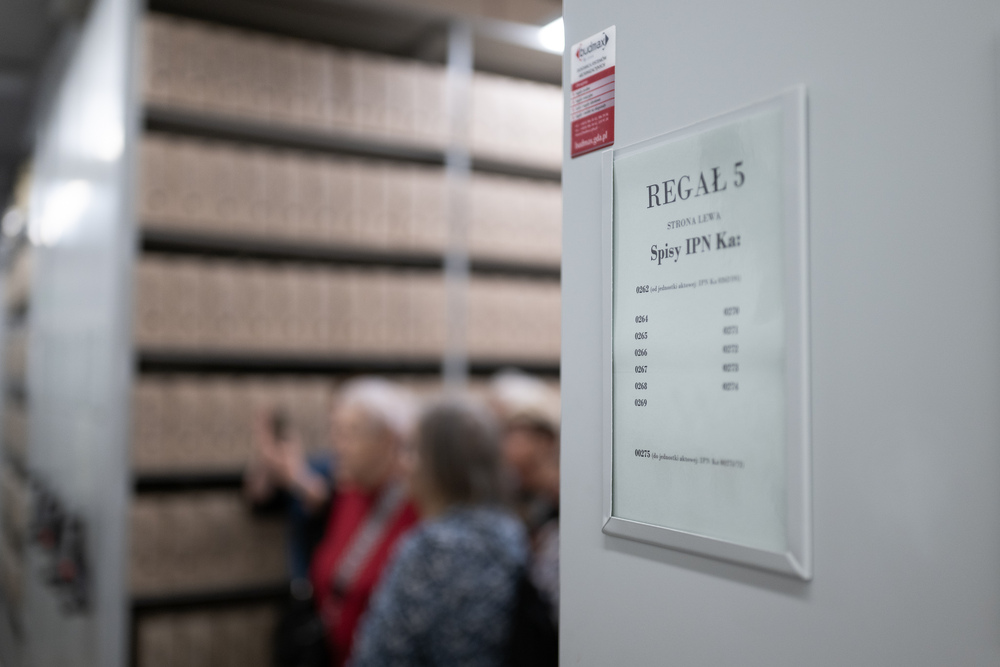 Zajęcia edukacyjne „Co kryją archiwa IPN?“. Fot.: IPN Krzysztof Łojko