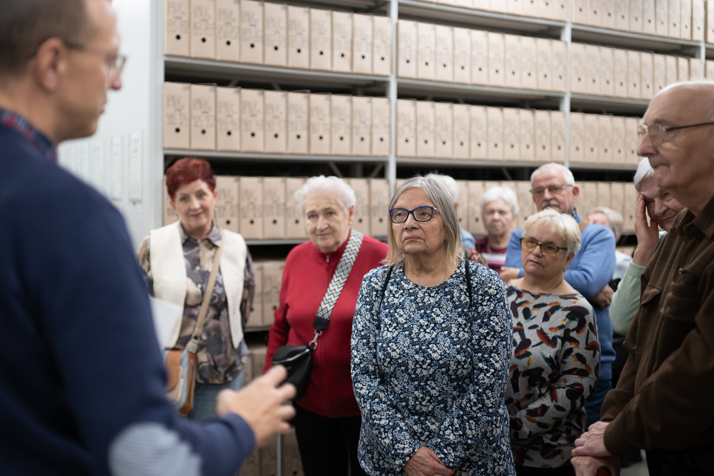 Zajęcia edukacyjne „Co kryją archiwa IPN?“. Fot.: IPN Krzysztof Łojko