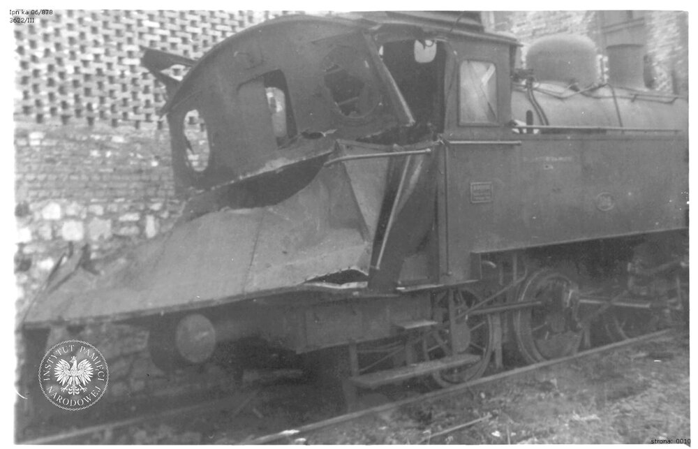 Zderzenie pociągów w Dąbrowie Górniczej w sierpniu 1951 r. (IPN Ka 06/878)