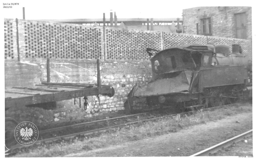Zderzenie pociągów w Dąbrowie Górniczej w sierpniu 1951 r. (IPN Ka 06/878)