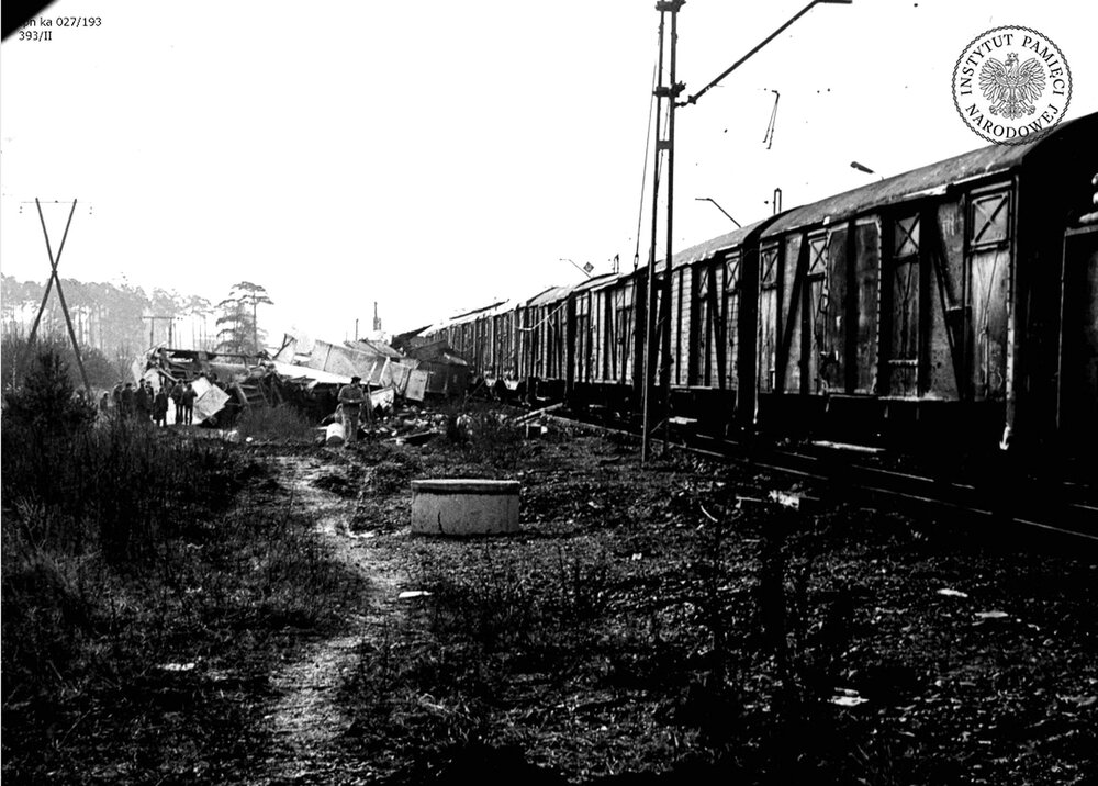 Zderzenie pociągów w Kaletach w listopadzie 1977 r. (IPN Ka 027/193)