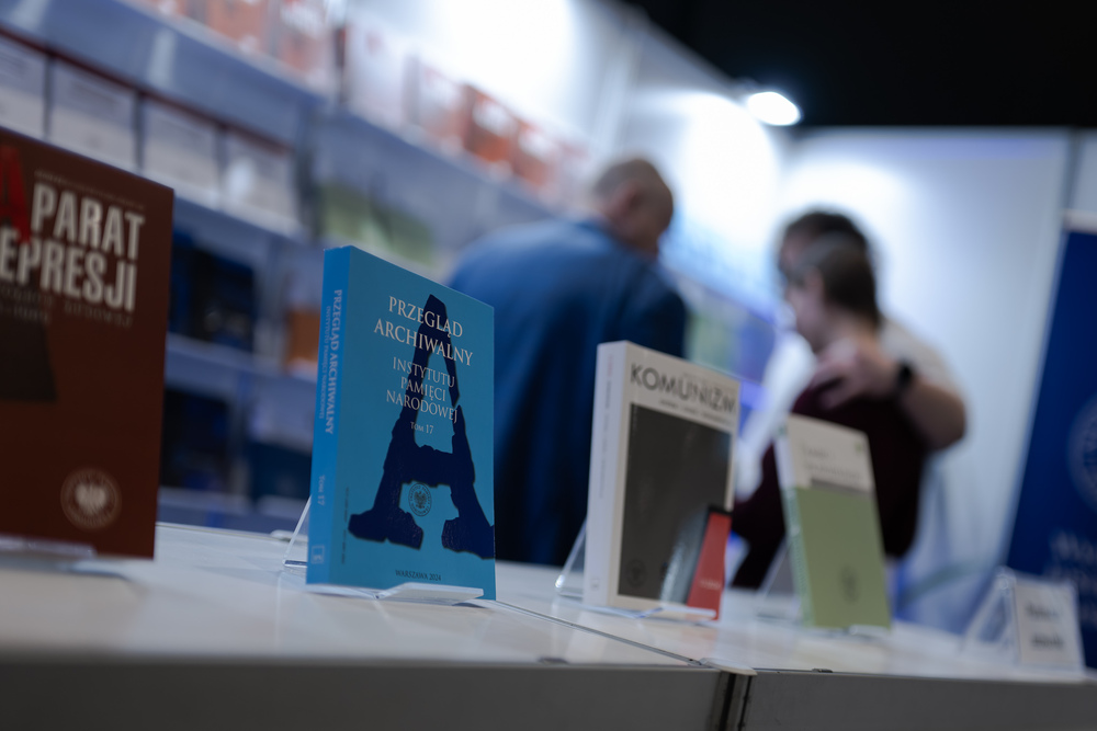 Wydawnictwo IPN na Targach Książki w Katowicach, 7-9 listopada 2025. Fot.: IPN Krzysztof Łojko