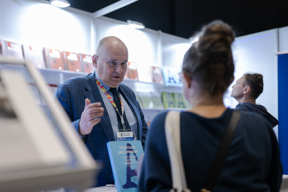 Wydawnictwo IPN na Targach Książki w Katowicach, 7-9 listopada 2025. Fot.: IPN Krzysztof Łojko