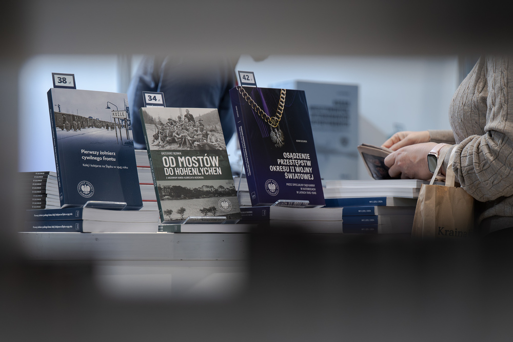 Wydawnictwo IPN na Targach Książki w Katowicach, 7-9 listopada 2025. Fot.: IPN Krzysztof Łojko