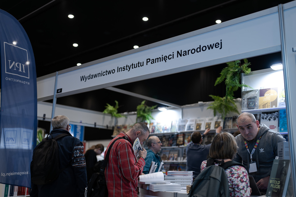 Wydawnictwo IPN na Targach Książki w Katowicach, 7-9 listopada 2025. Fot.: IPN Krzysztof Łojko
