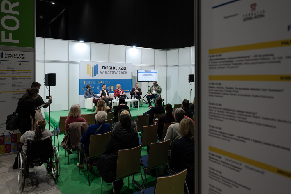 Wydawnictwo IPN na Targach Książki w Katowicach, 7-9 listopada 2025. Fot.: IPN Krzysztof Łojko