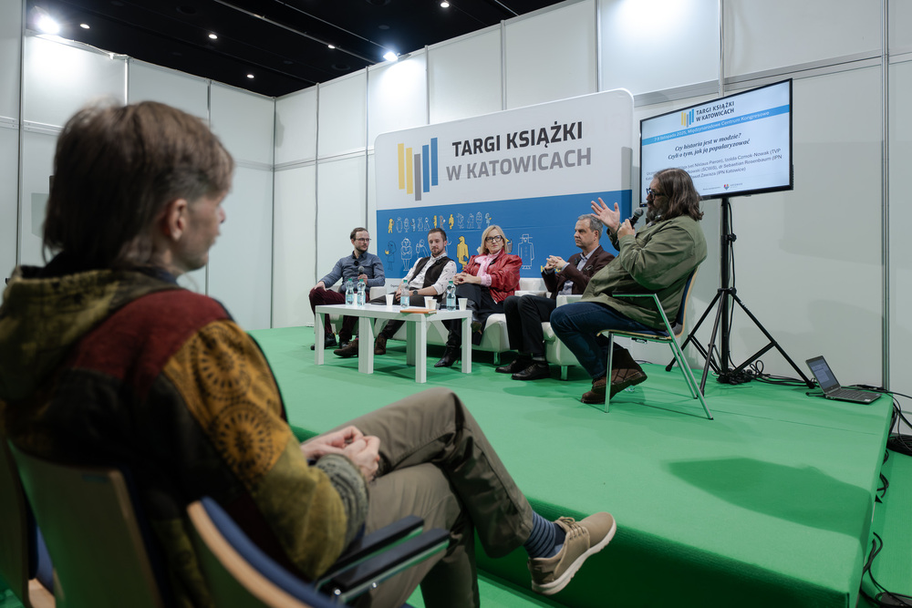 Wydawnictwo IPN na Targach Książki w Katowicach, 7-9 listopada 2025. Fot.: IPN Krzysztof Łojko