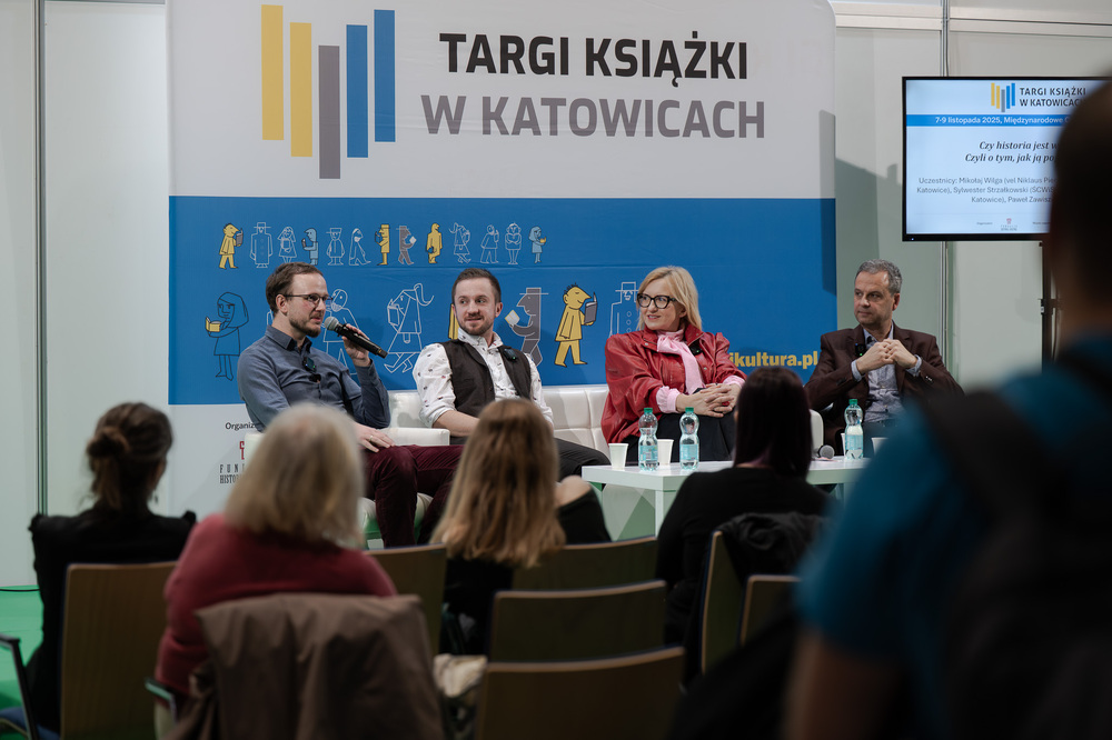Wydawnictwo IPN na Targach Książki w Katowicach, 7-9 listopada 2025. Fot.: IPN Krzysztof Łojko