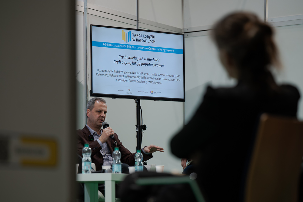Wydawnictwo IPN na Targach Książki w Katowicach, 7-9 listopada 2025. Fot.: IPN Krzysztof Łojko