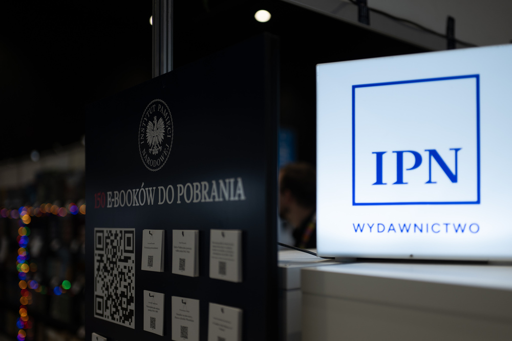 Wydawnictwo IPN na Targach Książki w Katowicach, 7-9 listopada 2025. Fot.: IPN Krzysztof Łojko