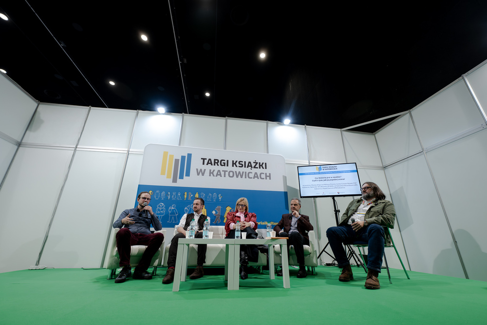 Wydawnictwo IPN na Targach Książki w Katowicach, 7-9 listopada 2025. Fot.: IPN Krzysztof Łojko