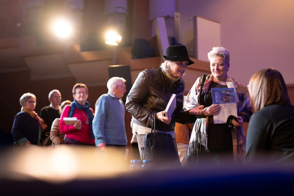 Słuchanie w ciemnościach „Po prostu Korfanty” – Katowice, 15 listopada 2025. Fot.: IPN Krzysztof Łojko