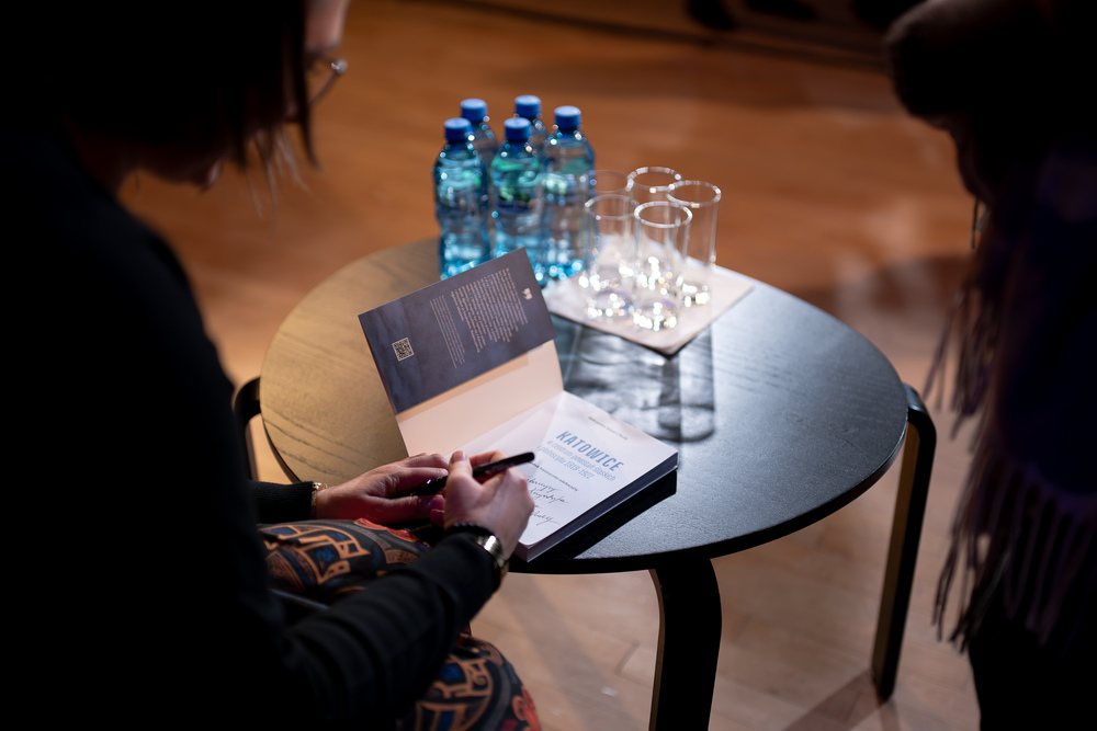 Słuchanie w ciemnościach „Po prostu Korfanty” – Katowice, 15 listopada 2025. Fot.: IPN Krzysztof Łojko