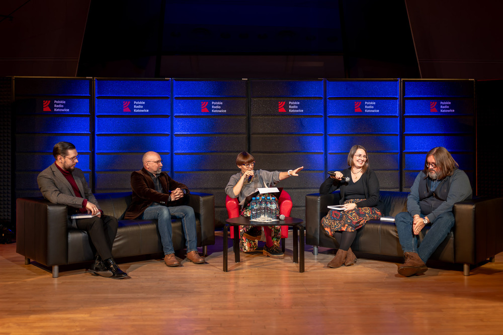 Słuchanie w ciemnościach „Po prostu Korfanty” – Katowice, 15 listopada 2025. Fot.: IPN Krzysztof Łojko