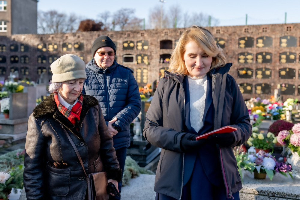 Uhonorowaliśmy Powstańców Śląskich w Chorzowie znakiem pamięci Tobie Polsko. Fot.: IPN Krzysztof Łojko