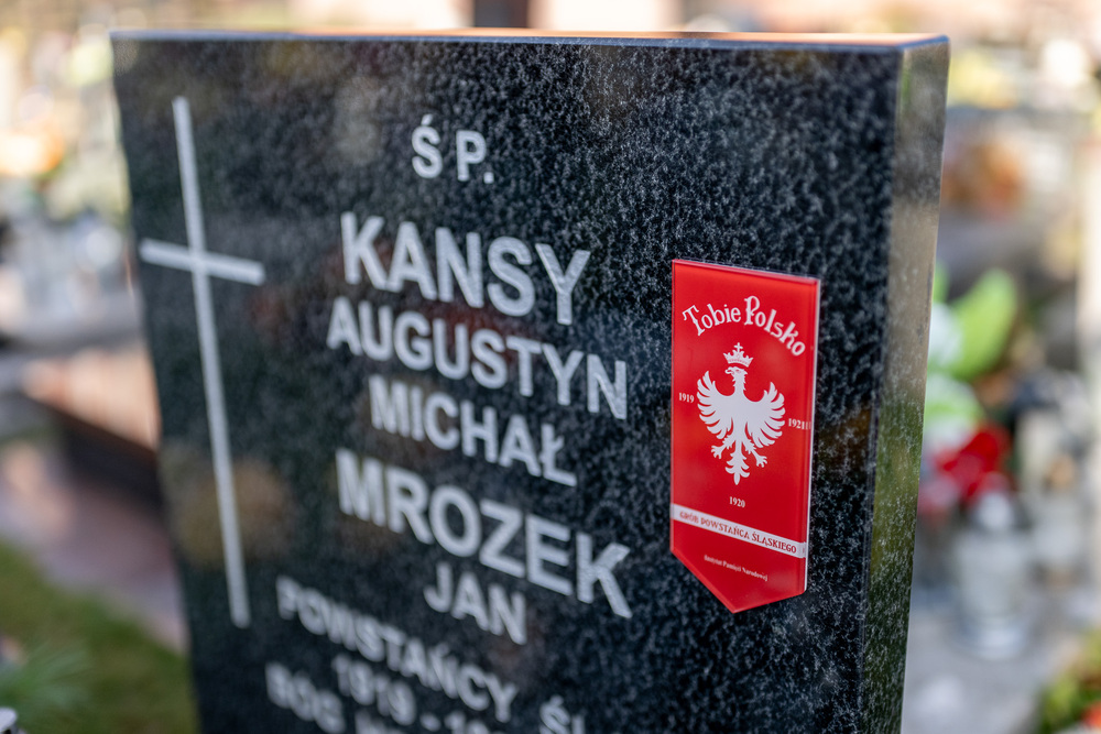 Uhonorowaliśmy Powstańców Śląskich w Chorzowie znakiem pamięci Tobie Polsko. Fot.: IPN Krzysztof Łojko