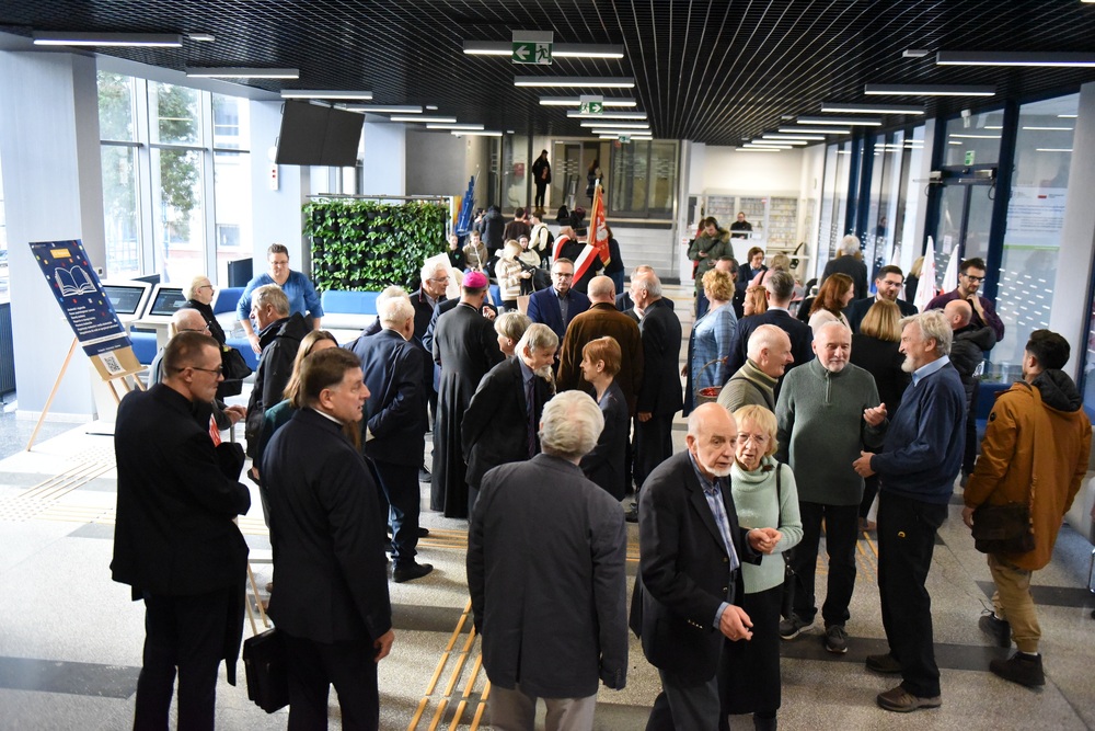 Upamiętniono prof. Augusta Chełkowskiego w Katowicach. Fot. Monika Kobylańska