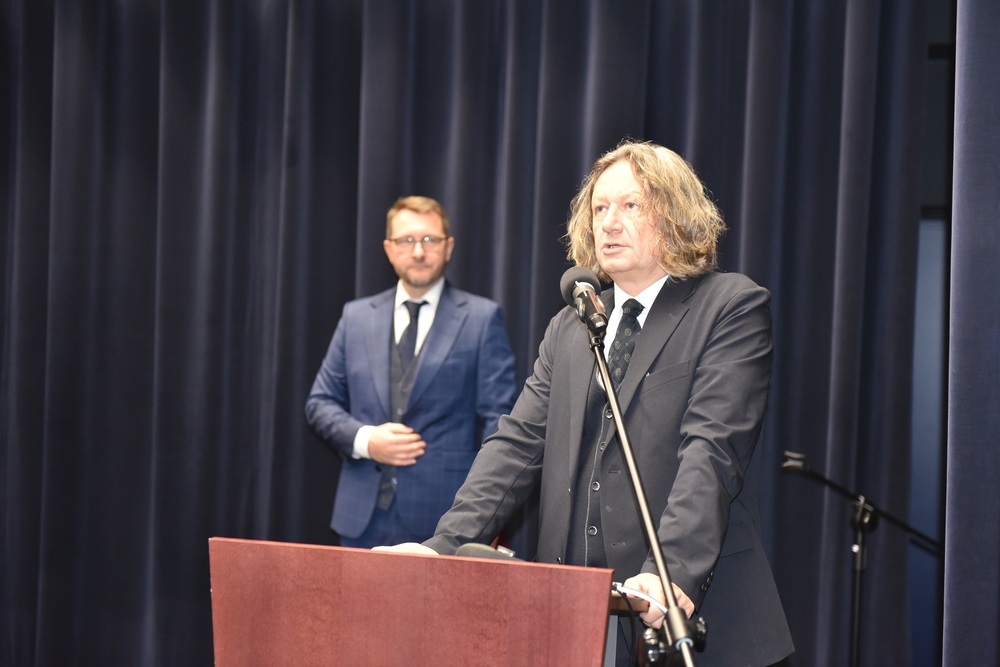 Upamiętniono prof. Augusta Chełkowskiego w Katowicach. Fot. Monika Kobylańska